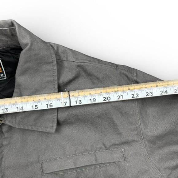 5.11 Tactical Gray Canvas Cotton Work Chore Winter Bomber Jacket Men's 2XL XXL - Picture 6 of 12